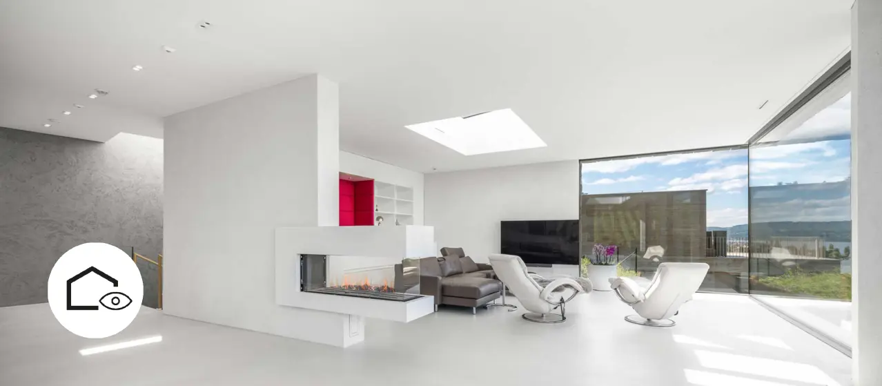 L'uomo si meraviglia del soffitto estetico con i sistemi acustici StoSilent 