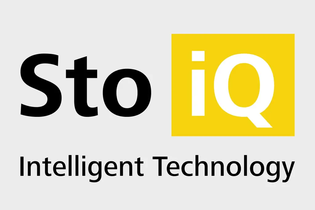 Intonaco per facciate con IQ - Intelligent Technology di Sto. Logo Sto iQ 