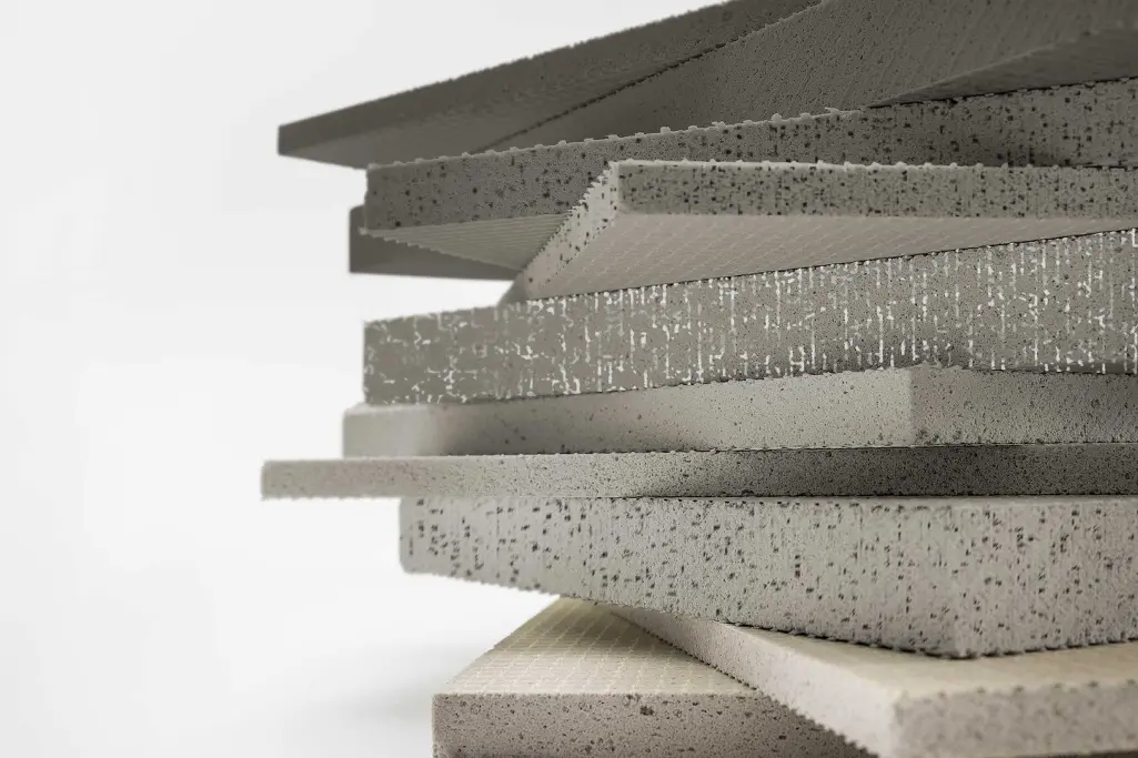 Stapel Trägerplatten: StoCarrier Aero Trägerplatten für vorgehängte hinterlüftete Fassaden