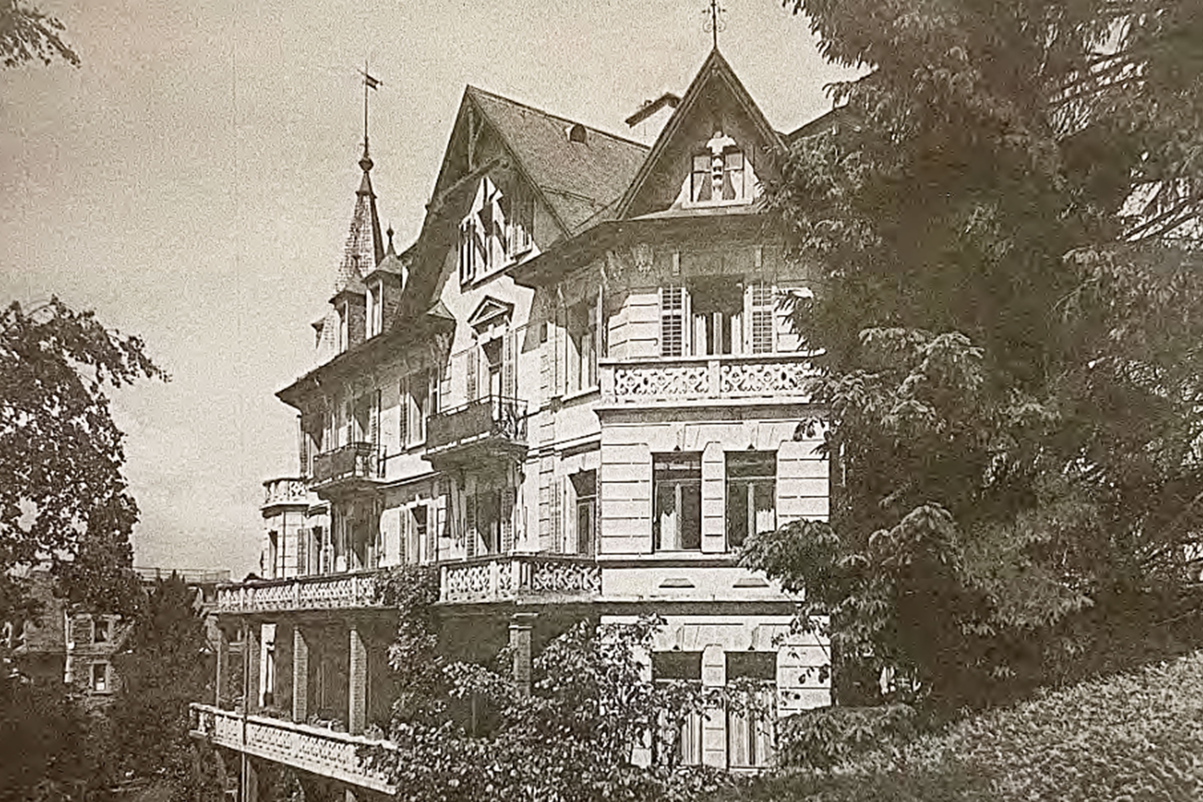 Historisches Bild des Haus Bernarda in Luzern