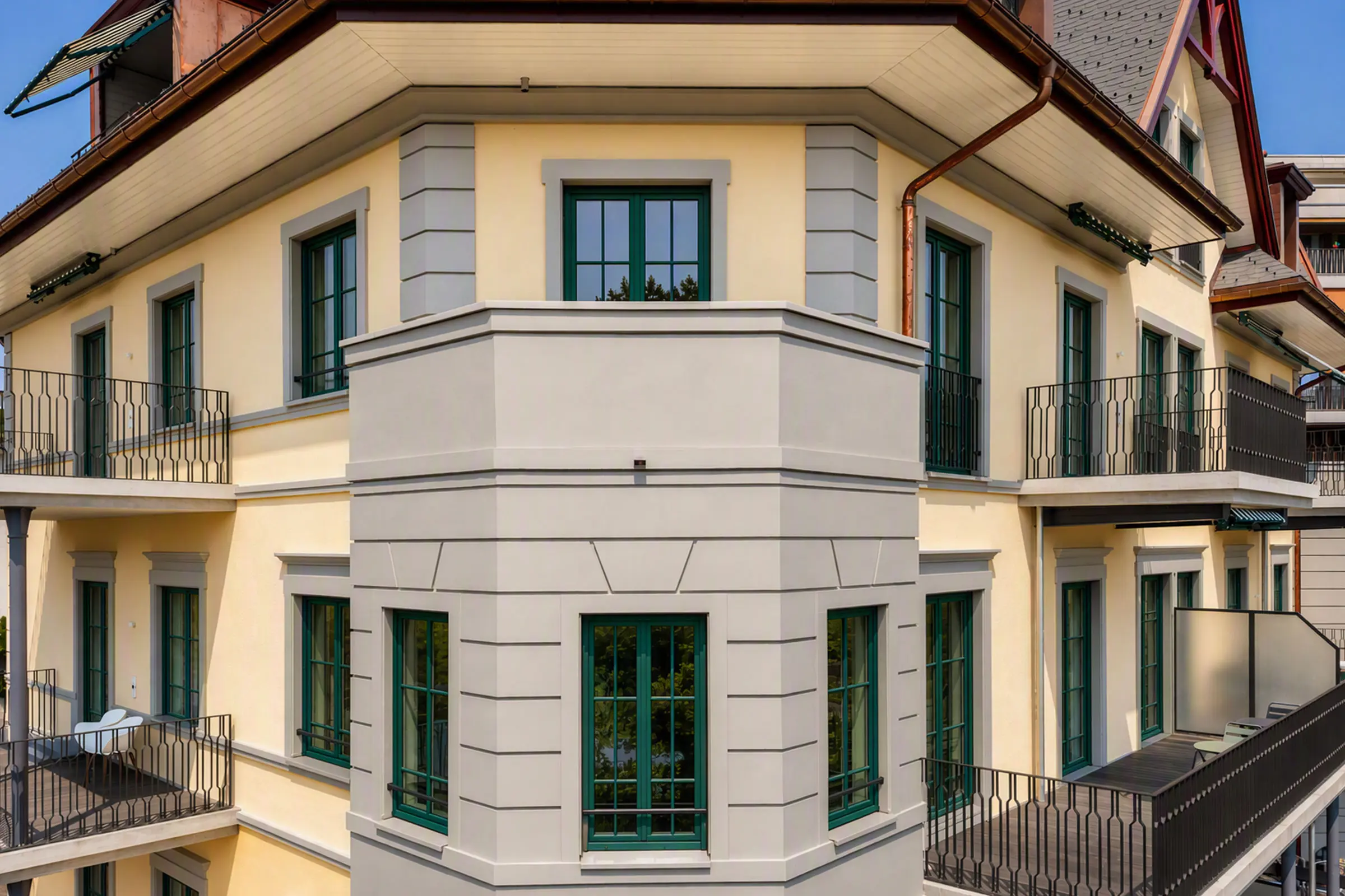 Aussenansicht Referenz Haus Bernarda Luzern