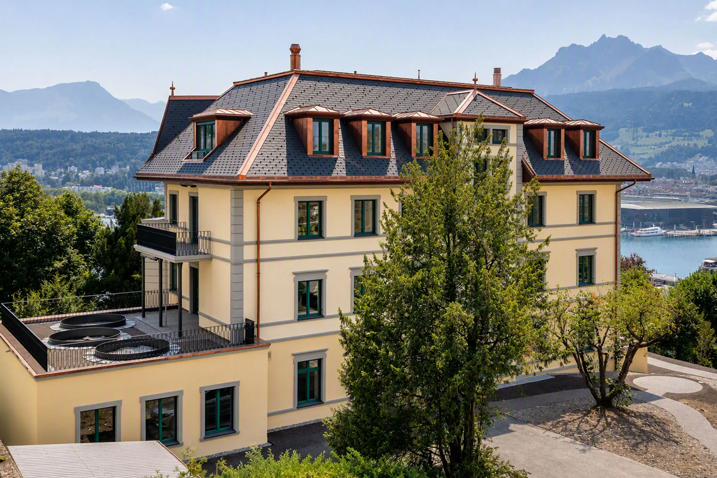 Aussenansicht Referenz Haus Bernarda Luzern