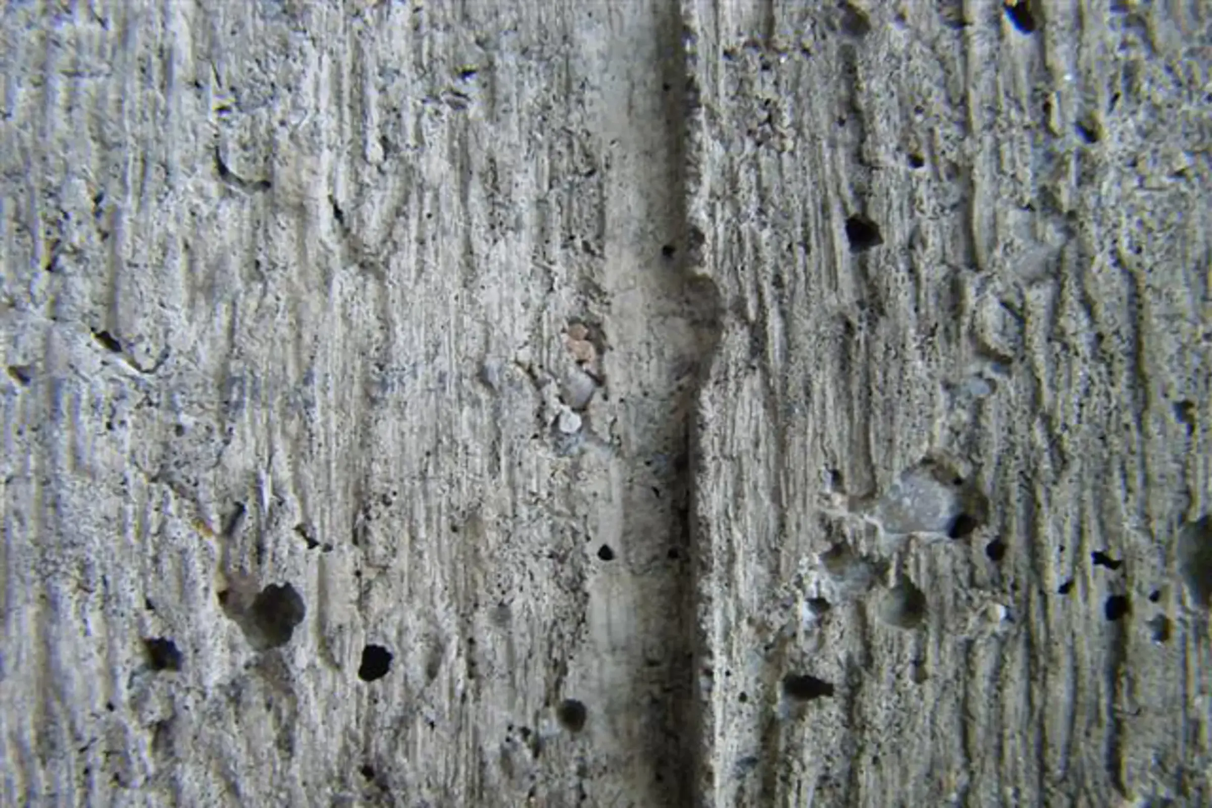 Gros plan sur un mur en béton