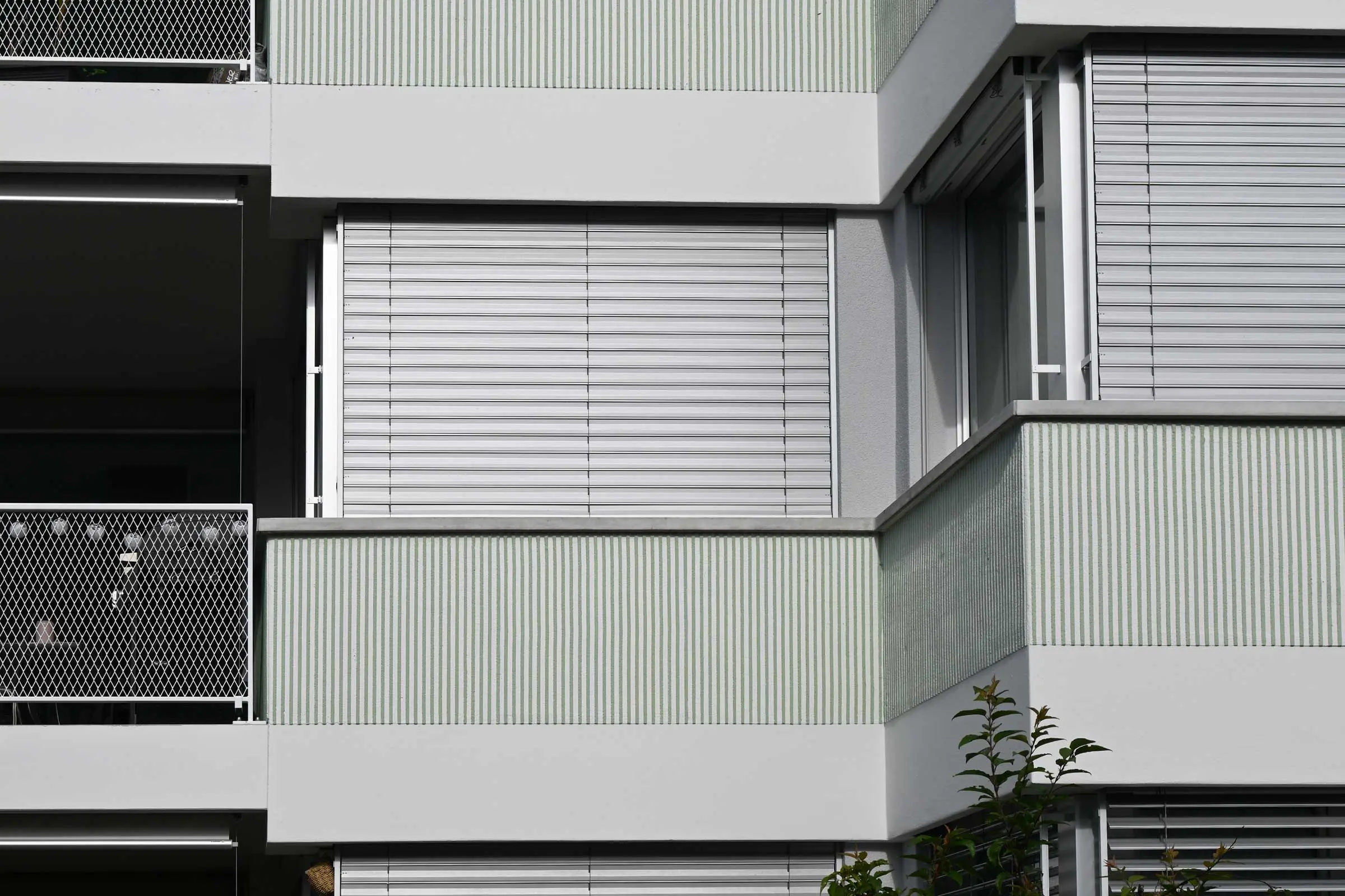 Detailansicht Fenster mit Putztechnik StoSignature