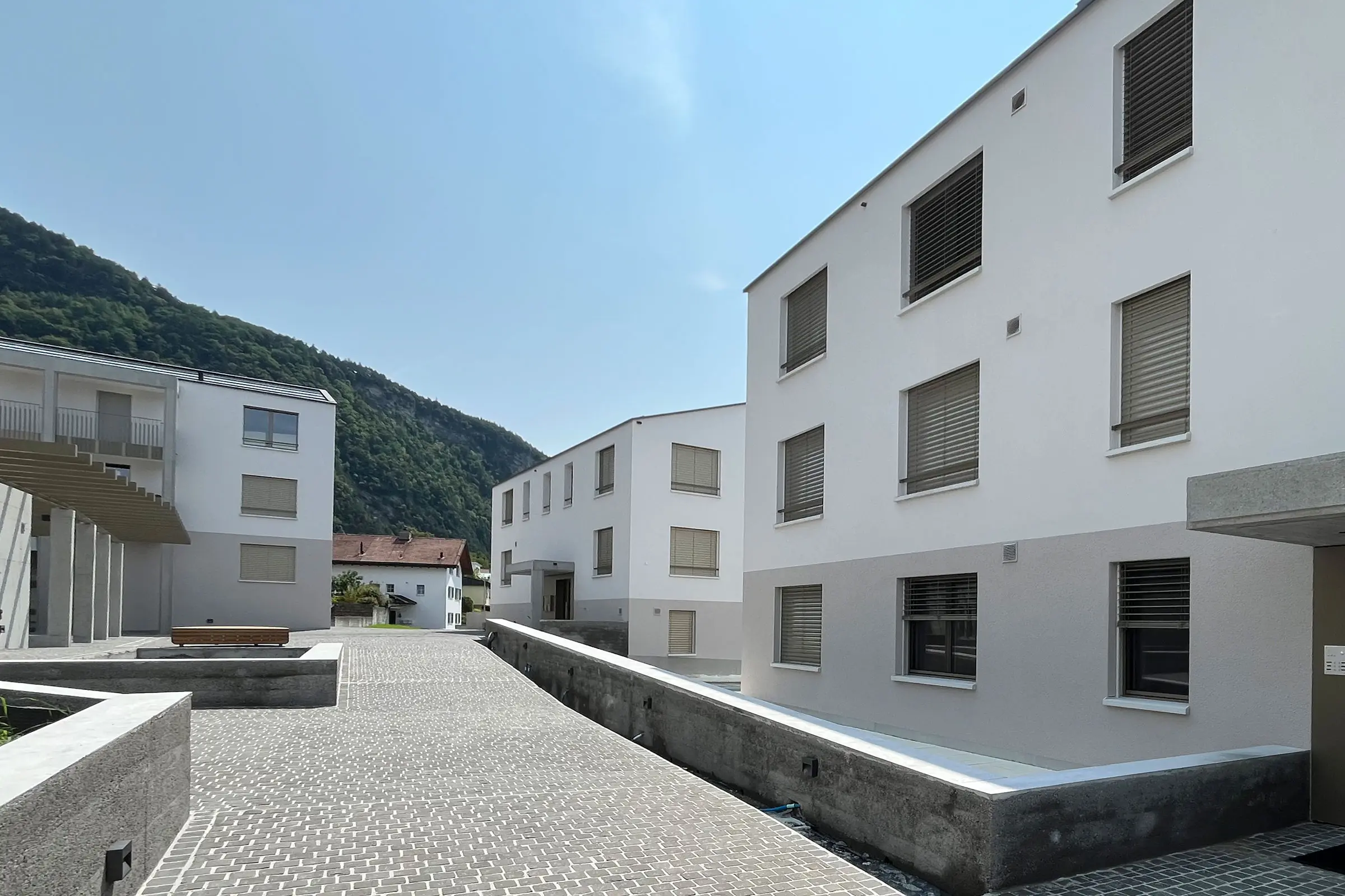 Complexe résidentiel de plusieurs maisons à Balzers