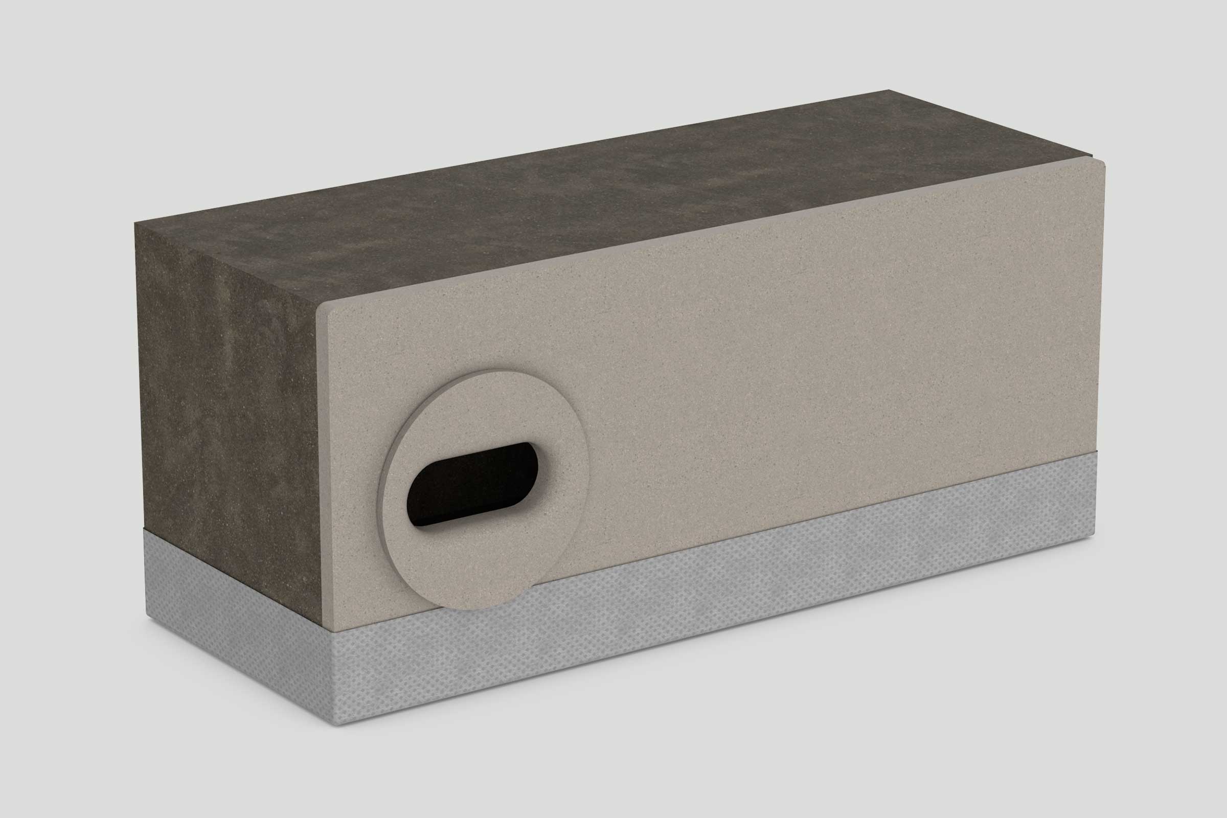 Nistkasten zur Integration in Wärmedämm-Verbundsystemen