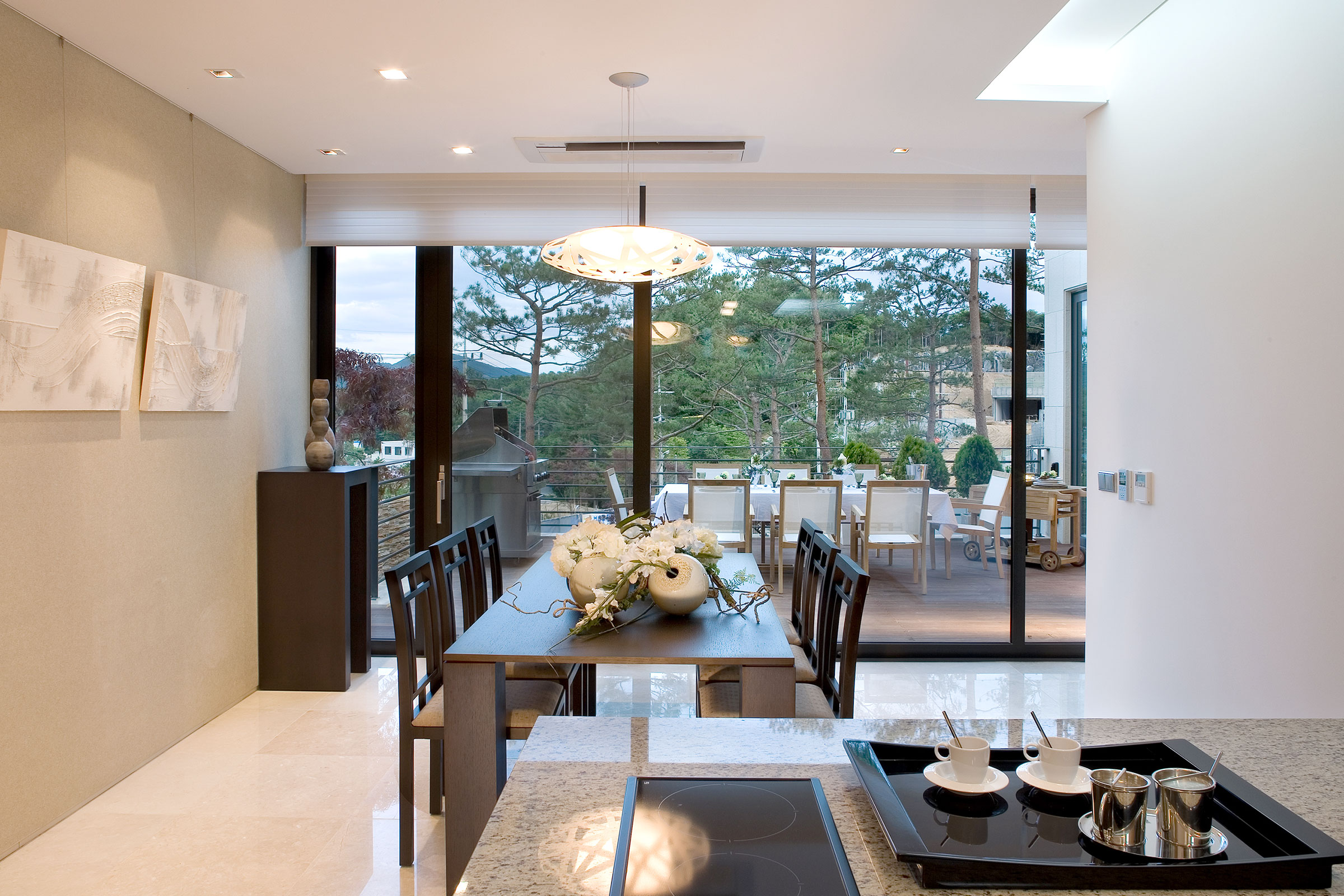 Immagine sala da pranzo con StoColor Climasan