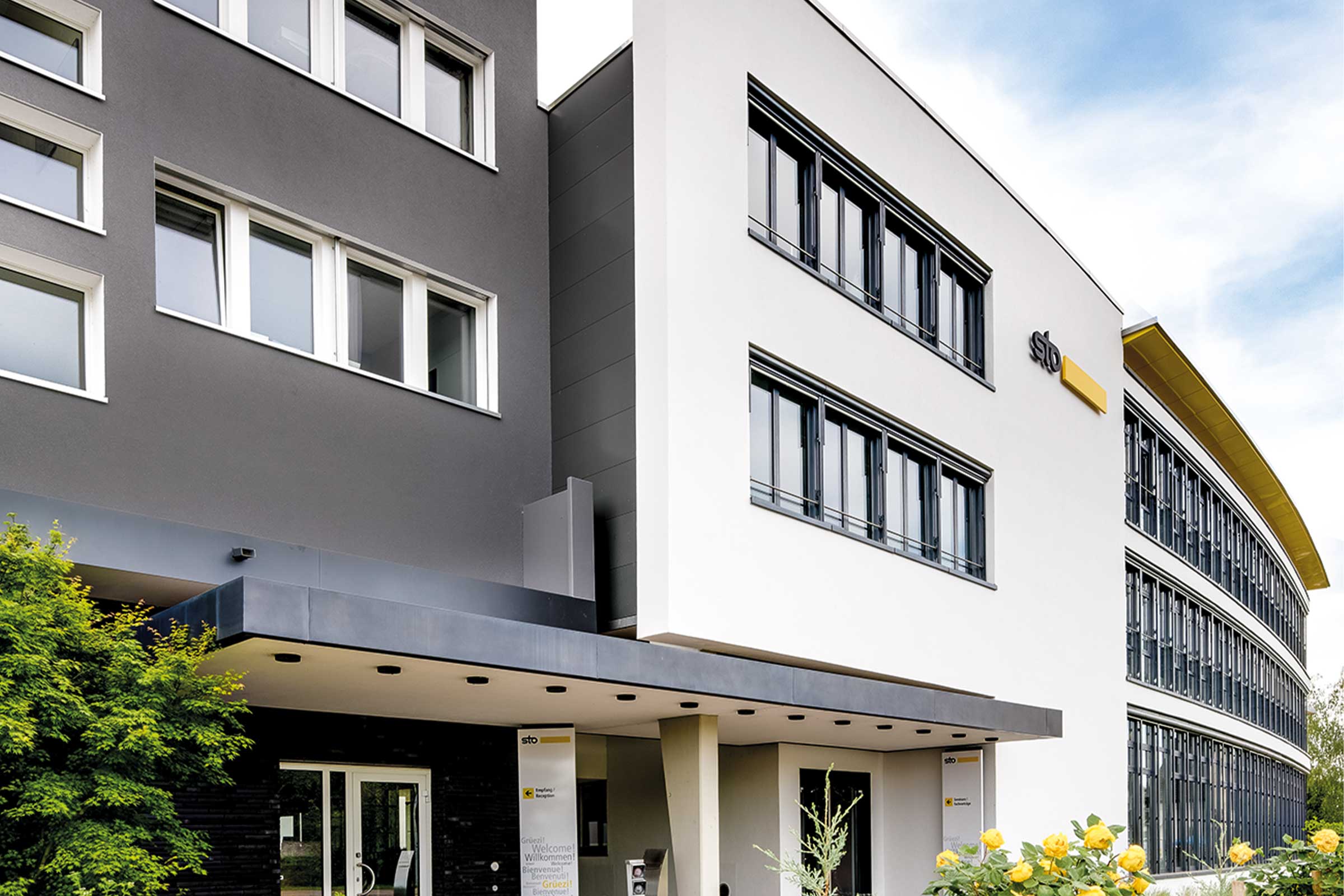 Siège principal de Sto AG Suisse avec X-black Technology