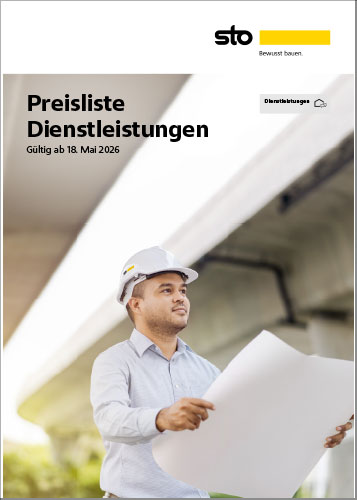 Titelblatt Dienstleistungspreisliste - Zwei Fachhandwerker im Gespräch
