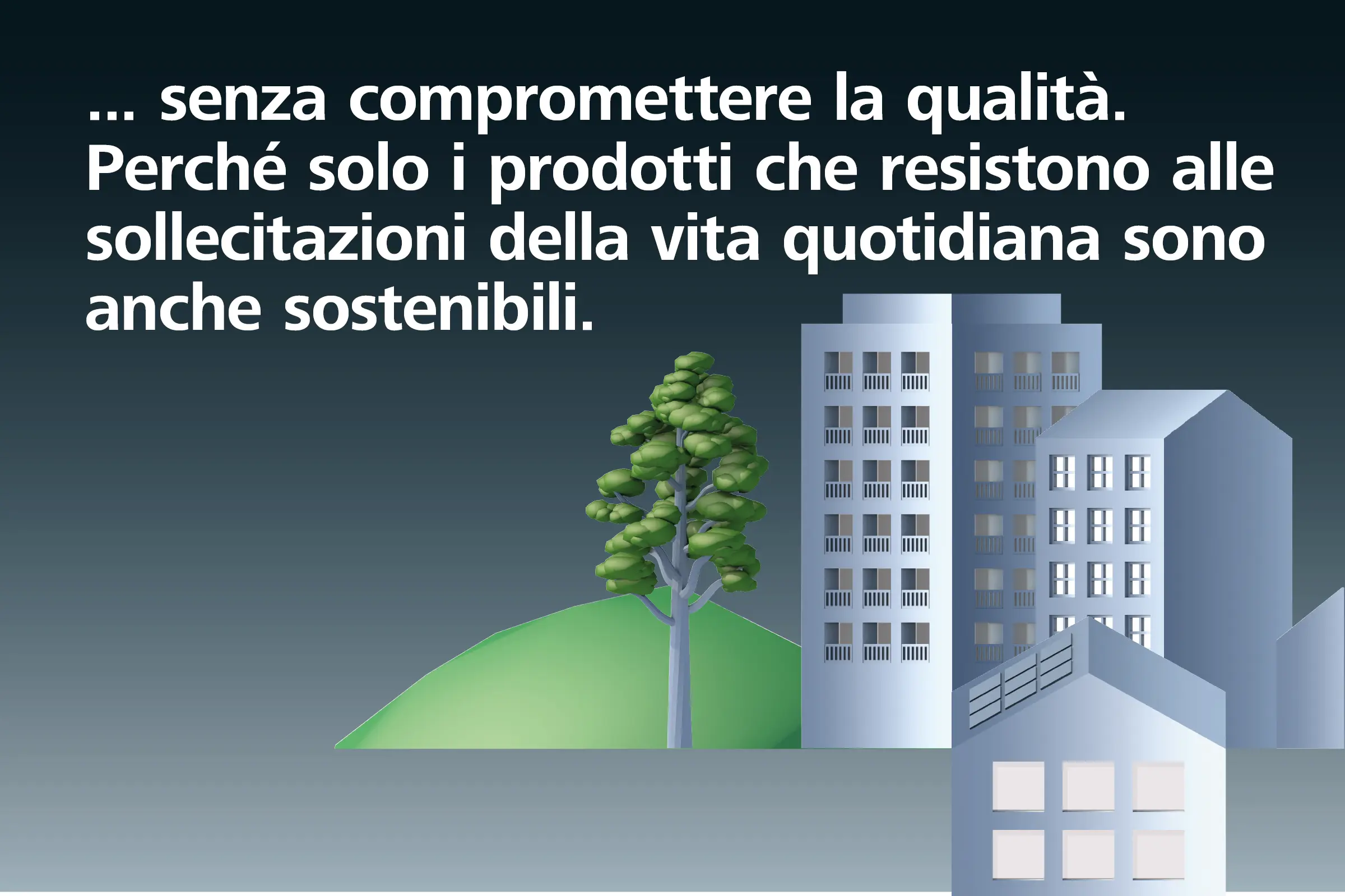 Grafica sul tema dell'isolamento ecologico con Sto
