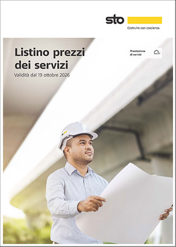 Copertina Listino prezzi dei servizi - due artigiani specializzati in dialogo