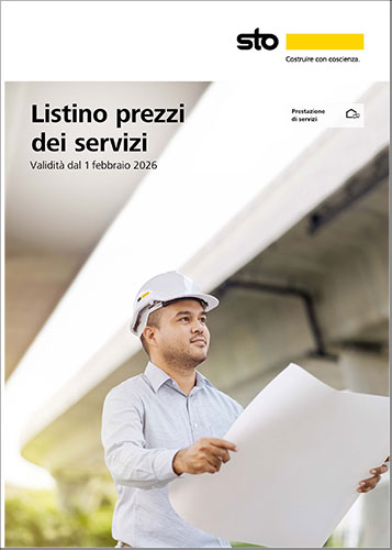 Copertina Listino prezzi dei servizi - due artigiani specializzati in dialogo