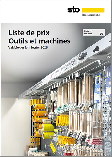 Couverture liste de prix 0utils et machines