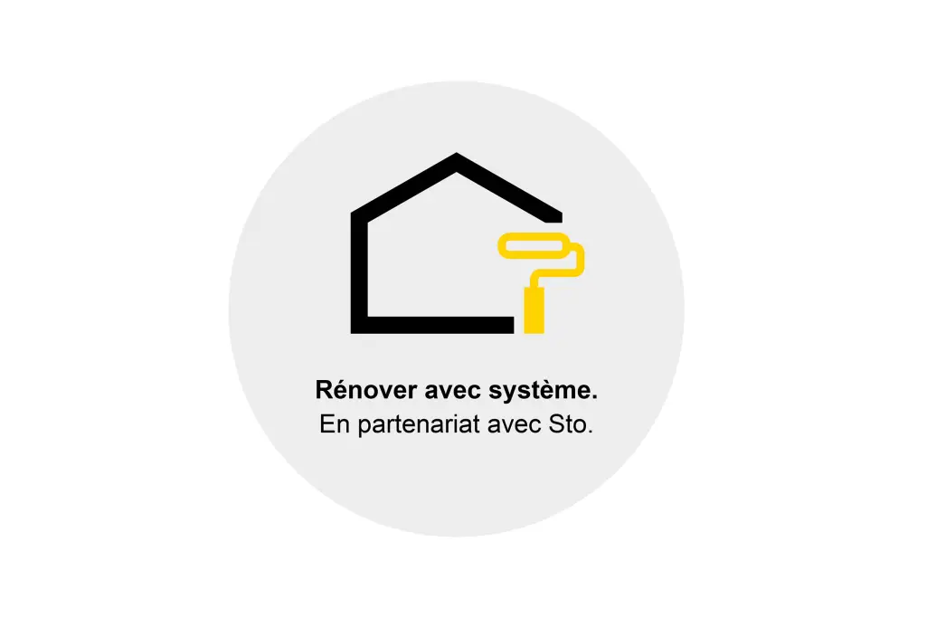 Pictogramme sur le thème de la rénovation